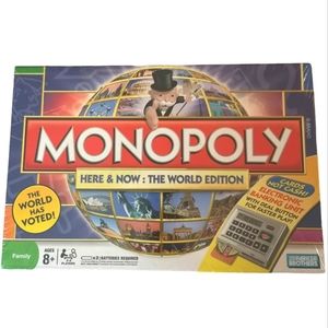 Monopoly Game Here & Now The World Edition 2008 New Sealed Box Parker Brothers